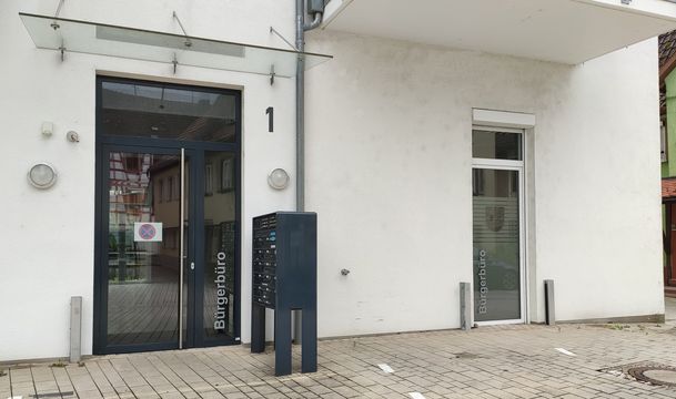 Bürgerbüro Außenansciht